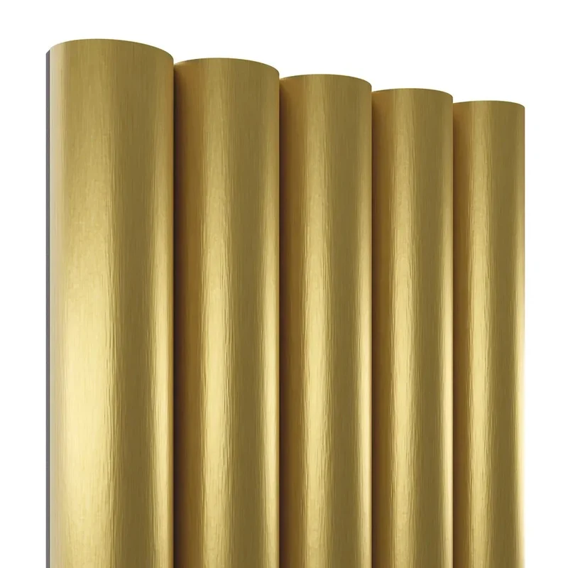 MDF Fluted Wall Panels - Golden