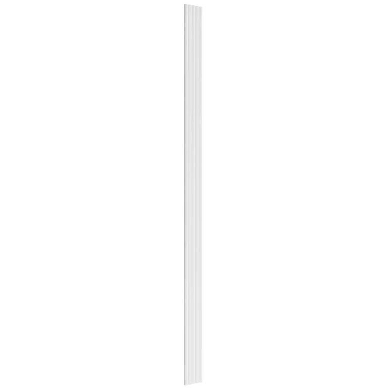 MDF Fluted Wall Panels - White Matt