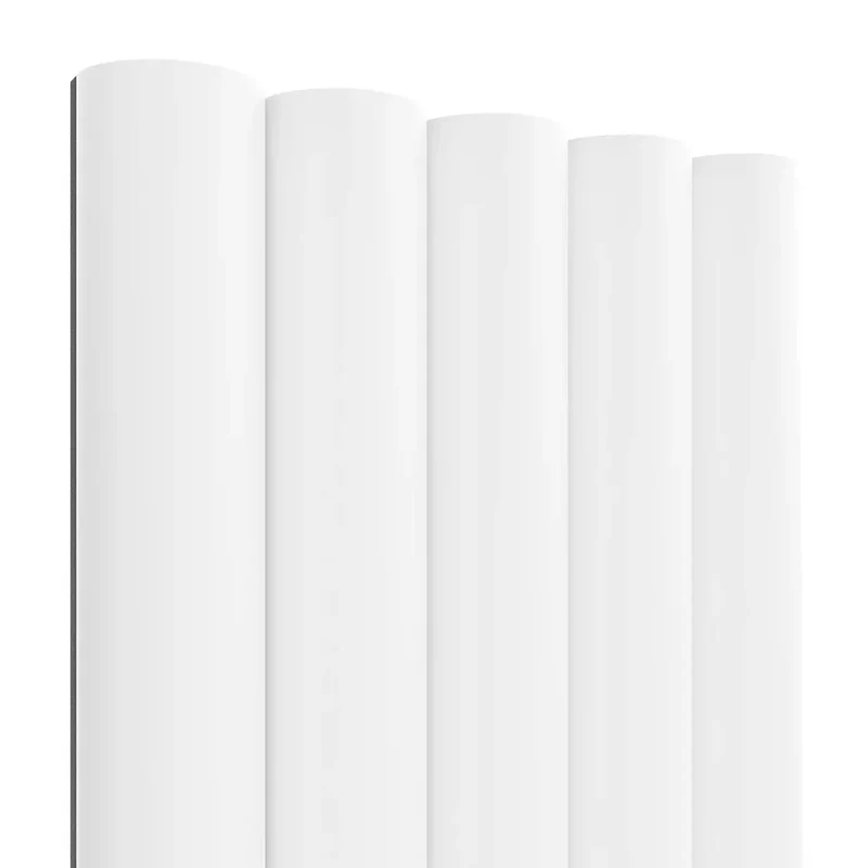 MDF Fluted Wall Panels - White Matt