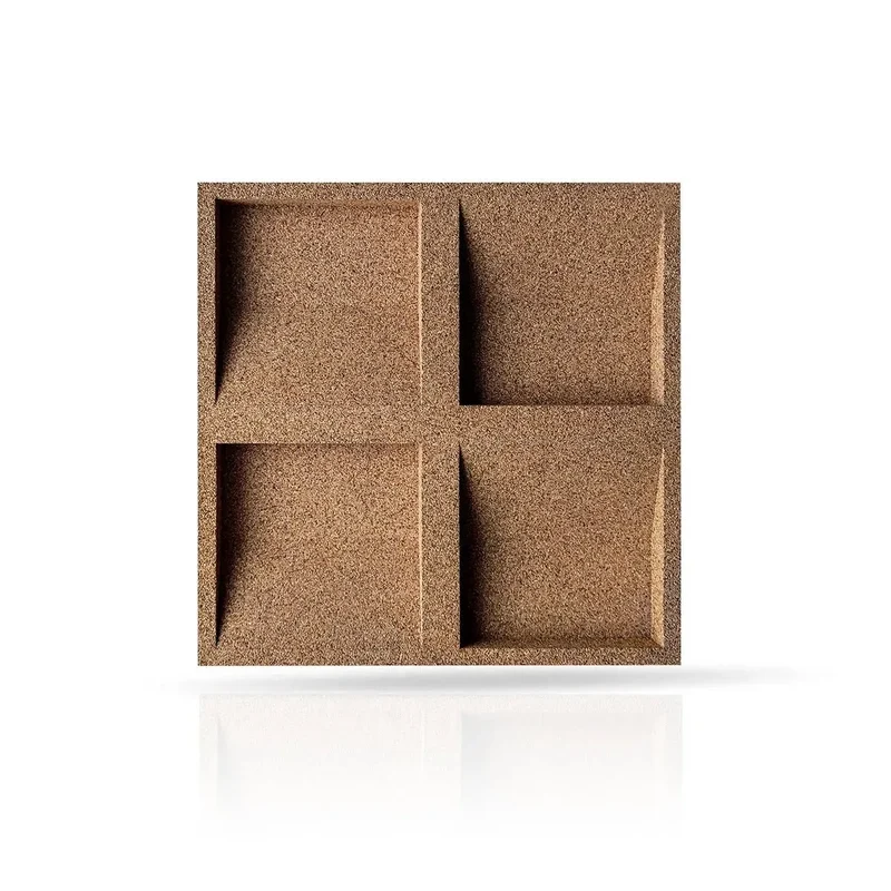 3D Cork Acoustic Wall Panels Sample