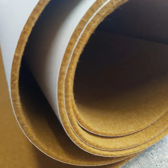 BEIGE Plain Acoustic Wallpaper - 90% Wool