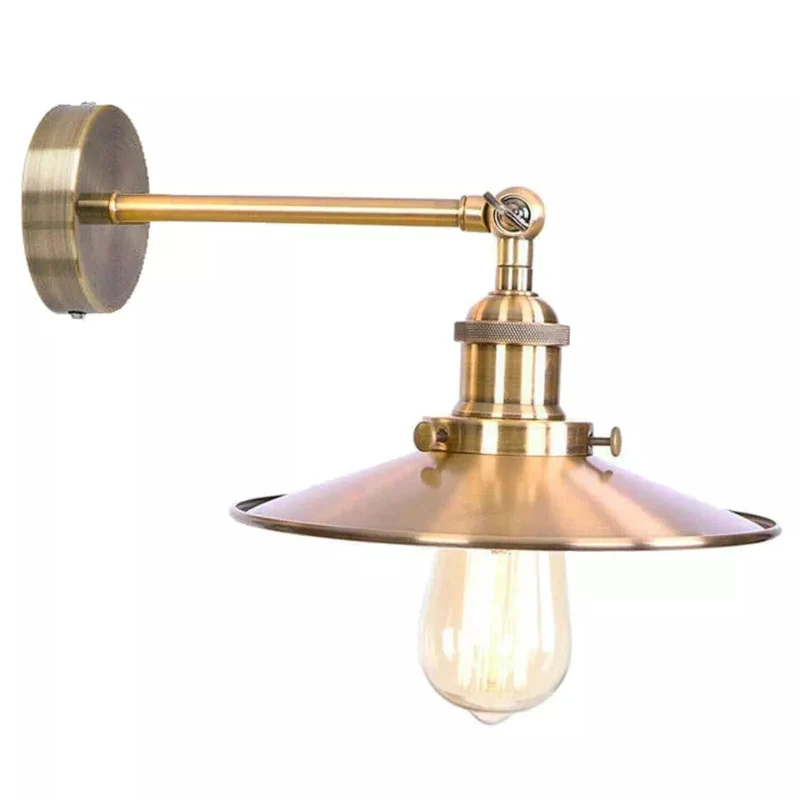 Moderne Wandleuchte Retro Wandlampe E27 Lampenfassung ~3268
