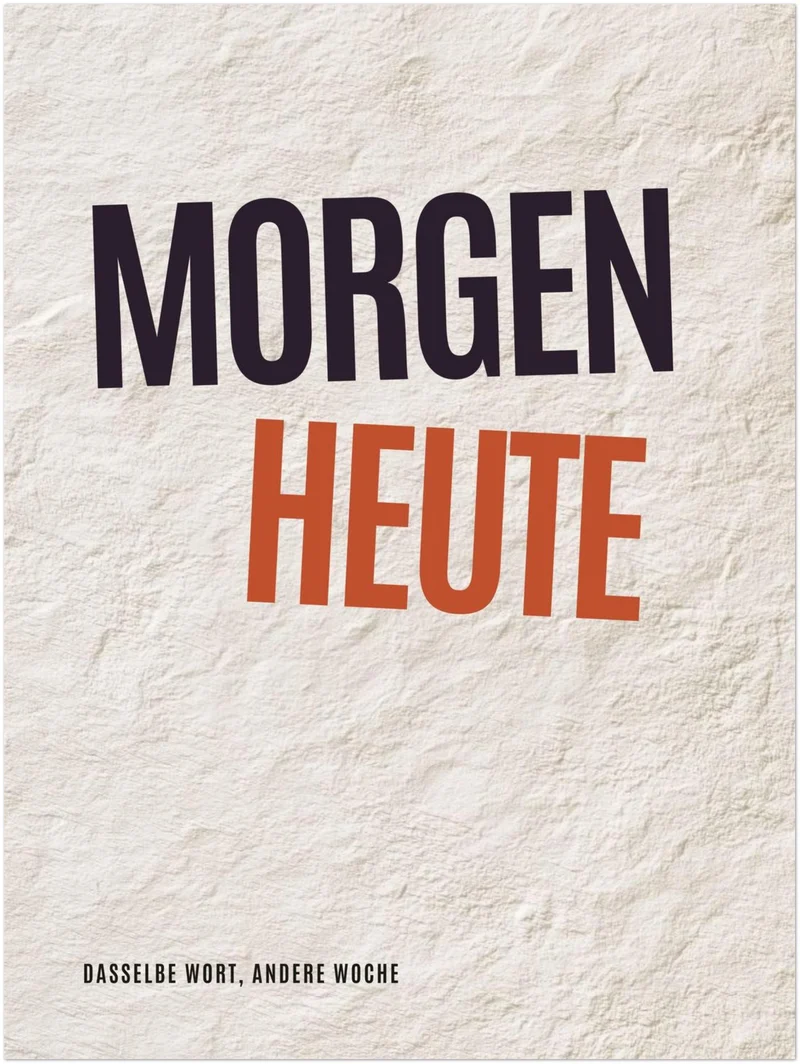 Morgen wird Heute Poster