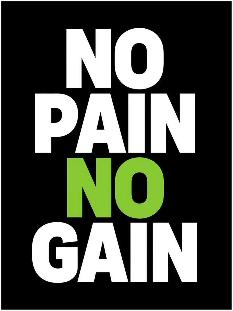 No Pain No Gain Poster