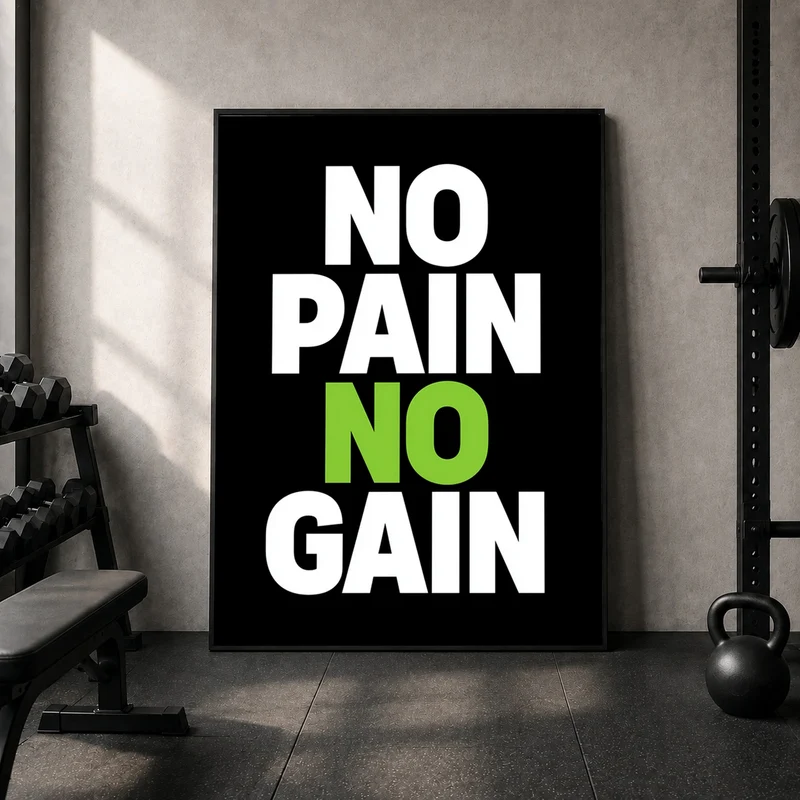 No Pain No Gain Poster