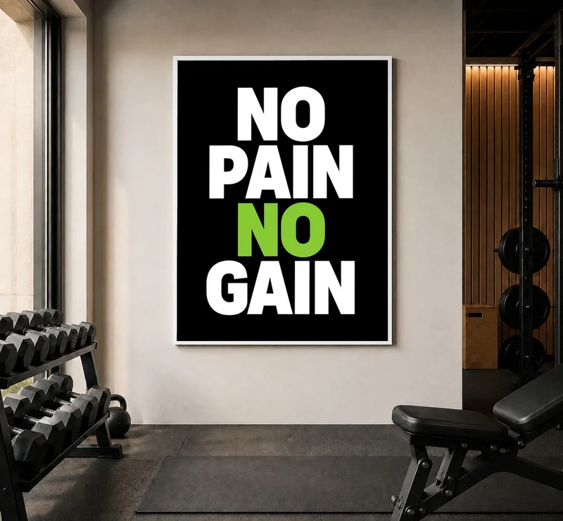 No Pain No Gain Poster