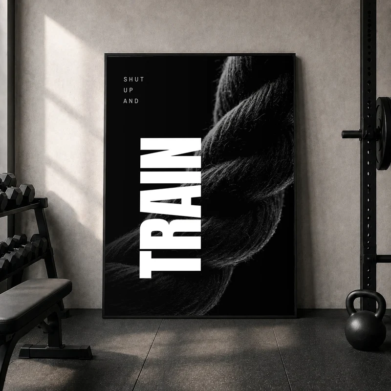 Shut Up and Train Poster