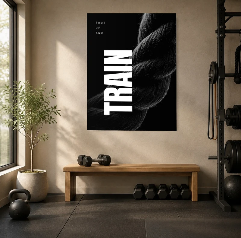Shut Up and Train Poster