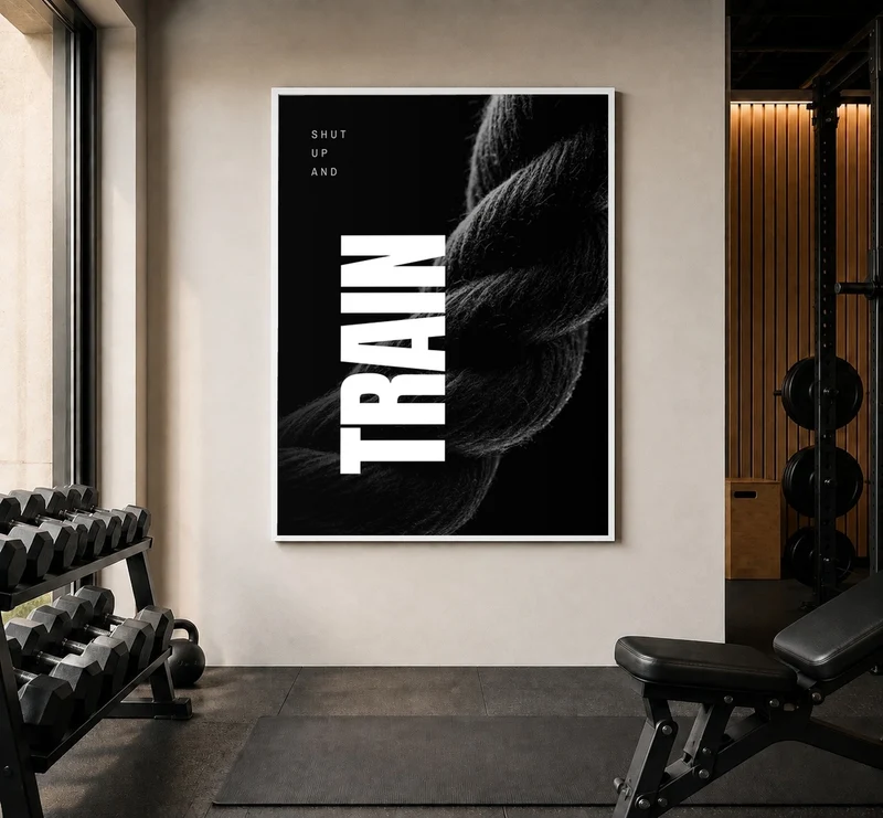 Shut Up and Train Poster