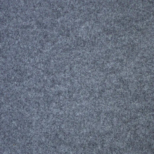 ASH GREY Plain Acoustic Wallpaper - 90% Wool