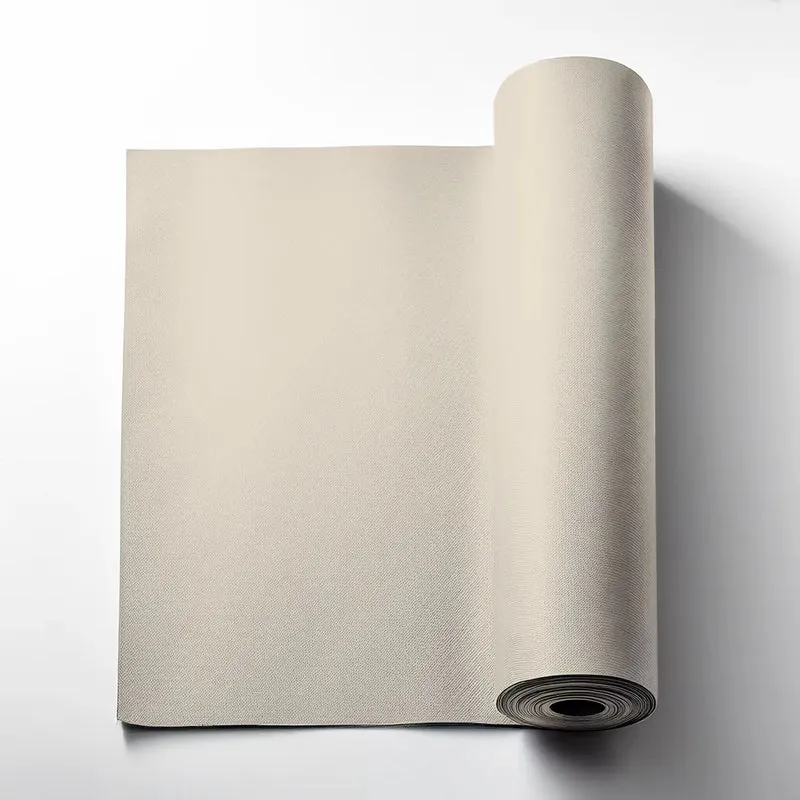 CAPPUCCINO Plain Acoustic Wallpaper - 90% Wool