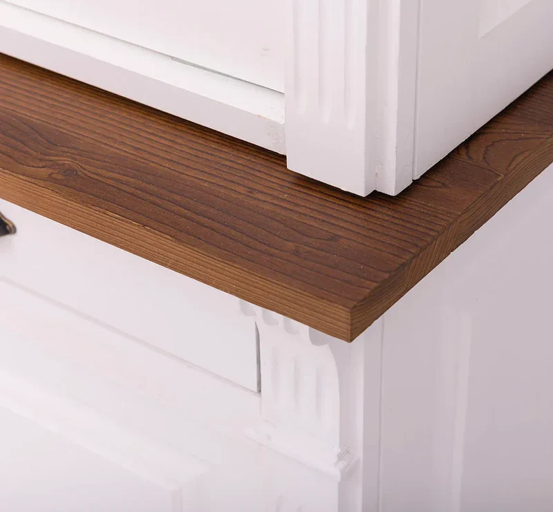 Aktenschrank aus Massivholz | Bücherschrank - Vitrine