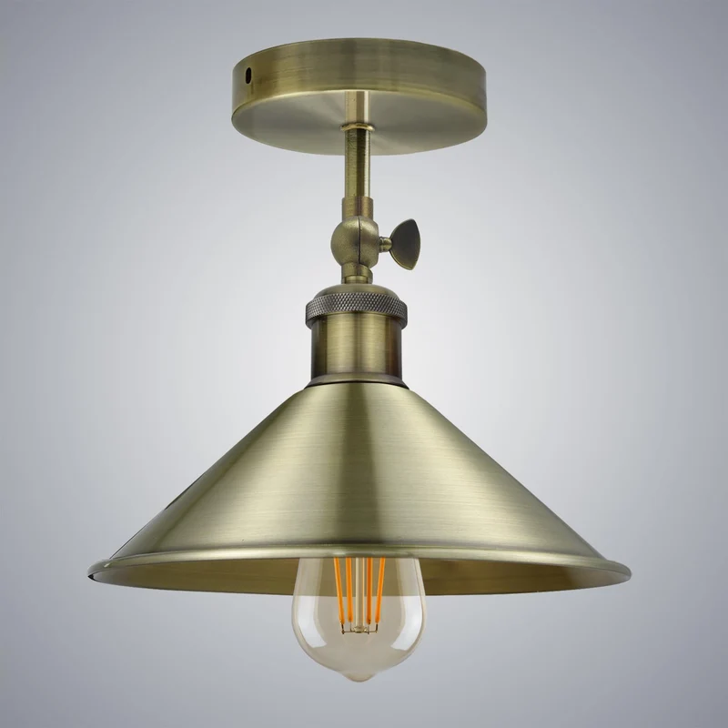 Schwarze Deckenleuchten verstellbar Vintage Deckenlampe~3259