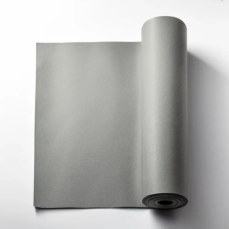 CHROME Plain Acoustic Wallpaper - 90% Wool