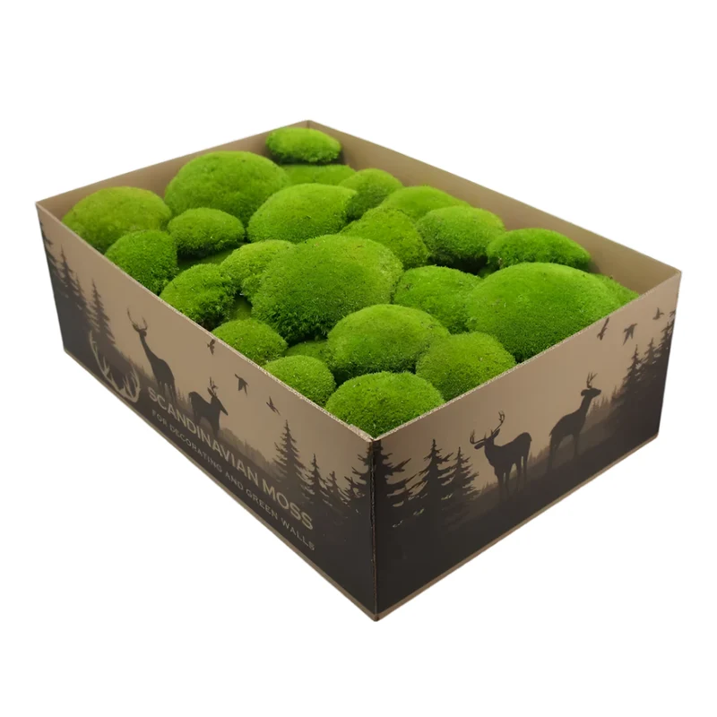 Pillow Preserved Moss Wall Decor - 0.5 m²