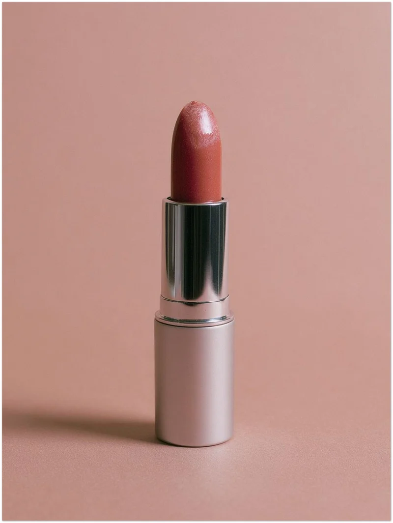 Lippenstift Nude Stillleben Leinwand