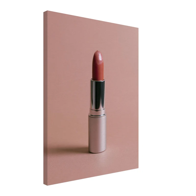 Lippenstift Nude Stillleben Leinwand