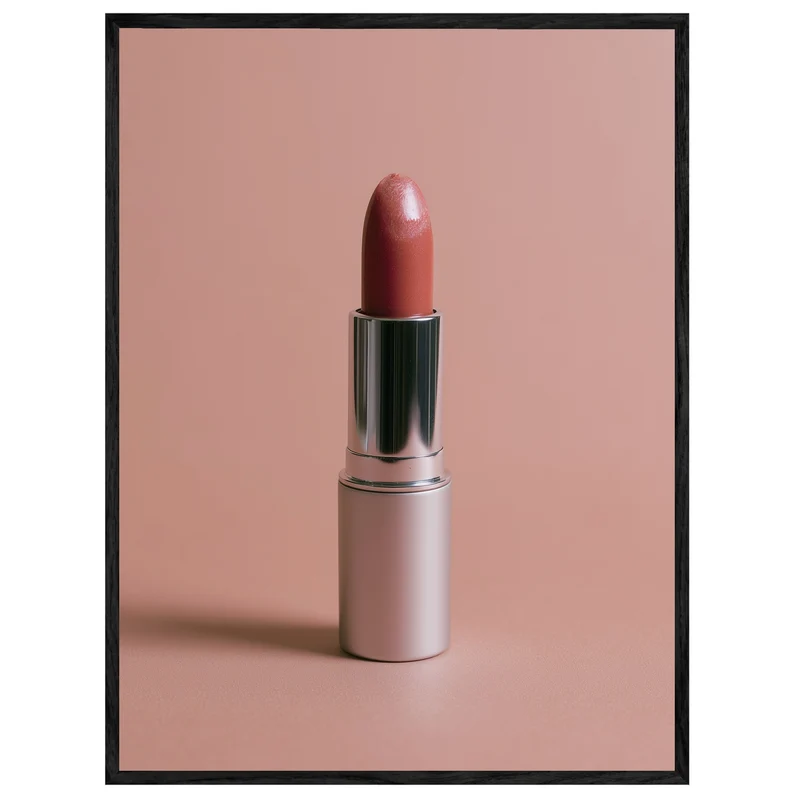 Lippenstift Nude Stillleben Leinwand