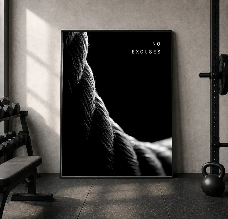 Seil ohne Ausreden Leinwand