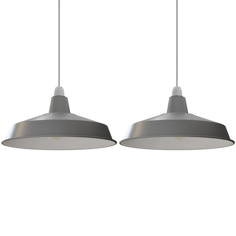 Metall Lampenschirm Pluto für Deckenpendelleuchte E27~3345
