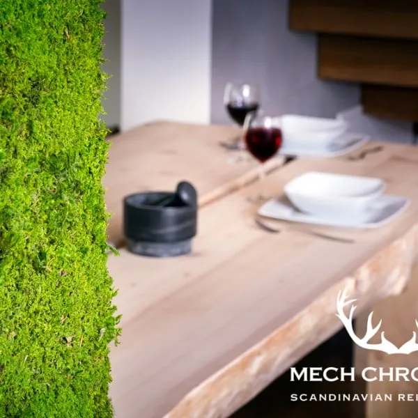 Frameless Flat Moss Wall Panels - Rectangle 100 x 50 cm