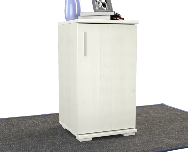 Nobis Kommode Bio Kiefer Massivholz | Sideboard Anrichte | 1-Türig | 74cm hoch