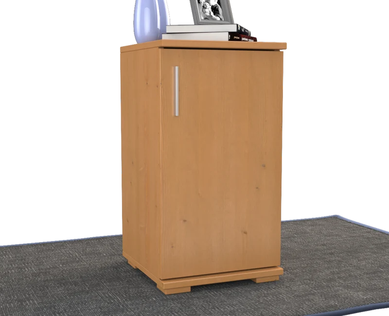 Nobis Kommode Bio Kiefer Massivholz | Sideboard Anrichte | 1-Türig | 74cm hoch