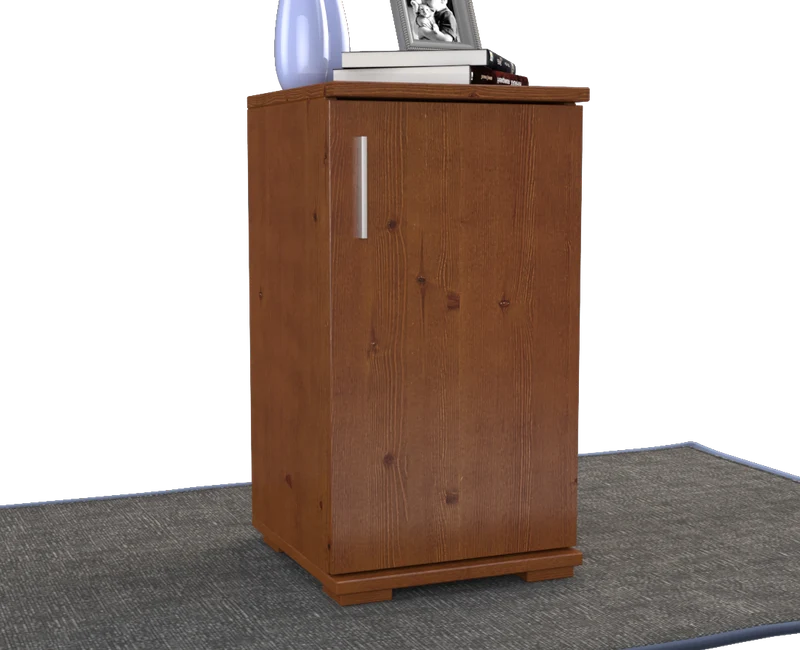 Nobis Kommode Bio Kiefer Massivholz | Sideboard Anrichte | 1-Türig | 74cm hoch
