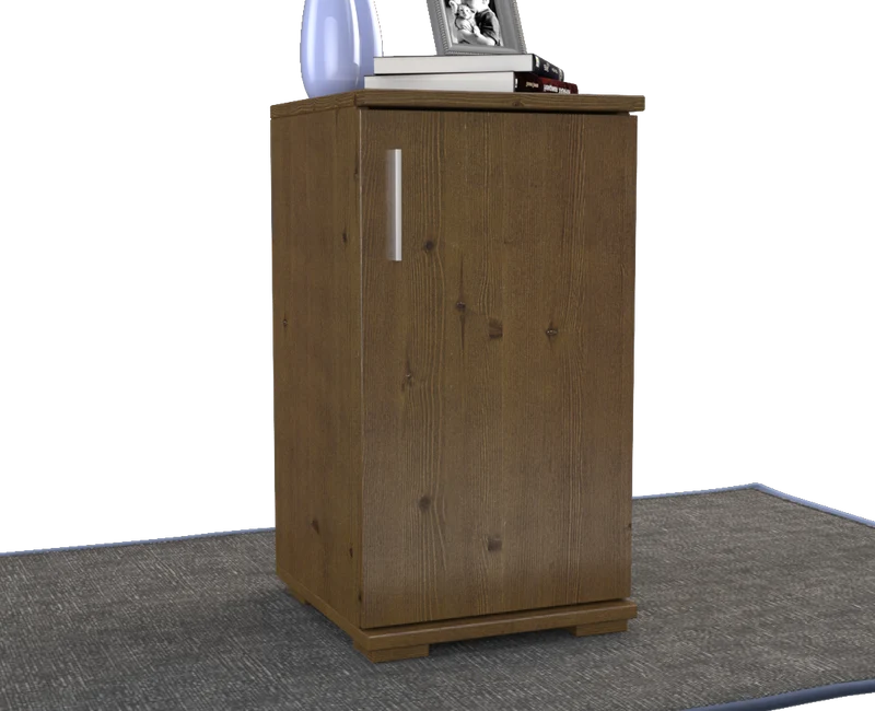 Nobis Kommode Bio Kiefer Massivholz | Sideboard Anrichte | 1-Türig | 74cm hoch