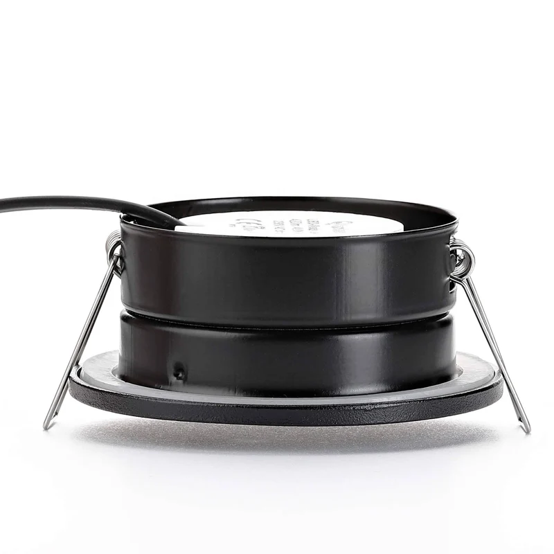 LED Einbaustrahler Flach IP65 - Weiß Rund 5W Dimmbar 120° - Fora