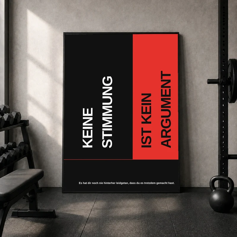 Keine Stimmung kein Argument Poster