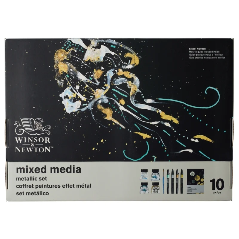Winsor & Newton - Mixed Media Ink Set - Metallic
