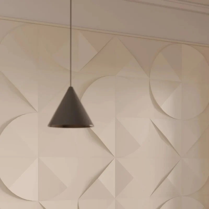CURVE 3D Polyurethane Wall Art Panel