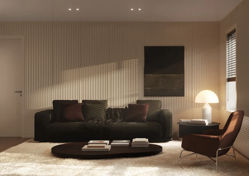 CANELÉ L 3D Polyurethane Wall Art Panel