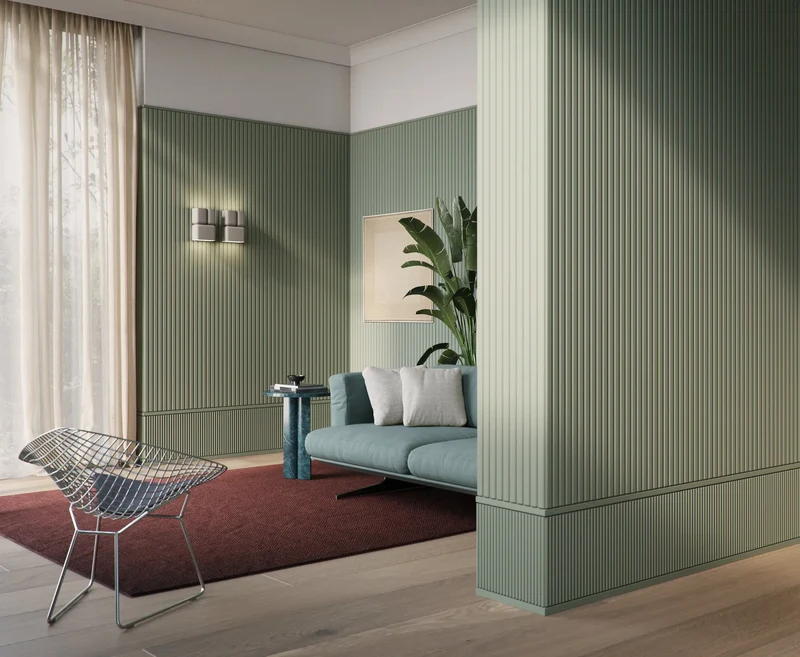 CANELÉ L 3D Polyurethane Wall Art Panel
