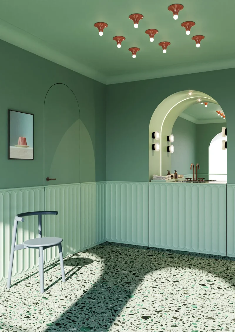 ARC S 3D Polyurethane Wall Art Panel