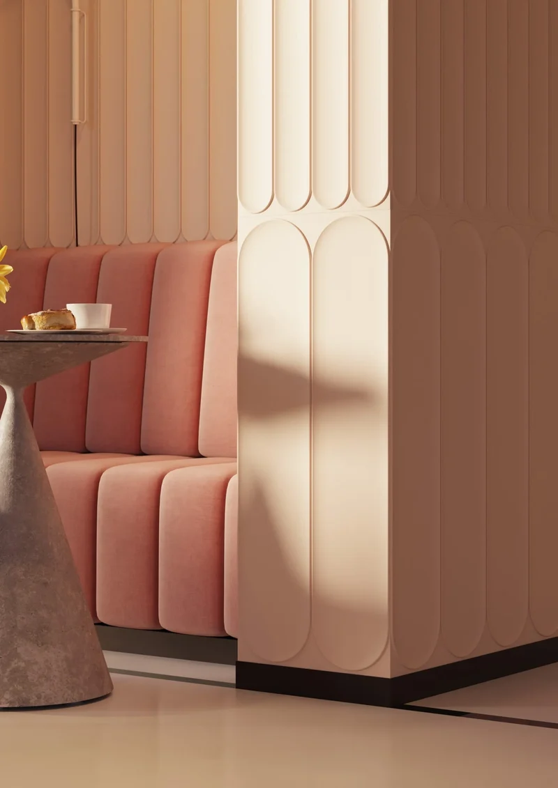 ARC L 3D Polyurethane Wall Art Panel