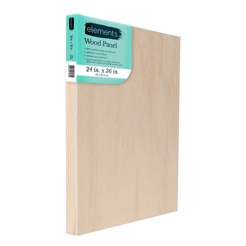 Elements Wooden Painting Panel Board - 24x36" - 60x90cm