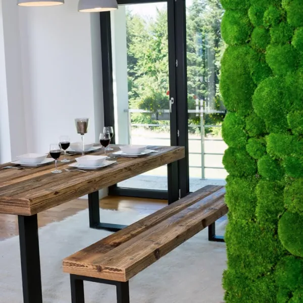 Frameless Pillow Moss Wall Panels - Rectangle 100 x 50 cm