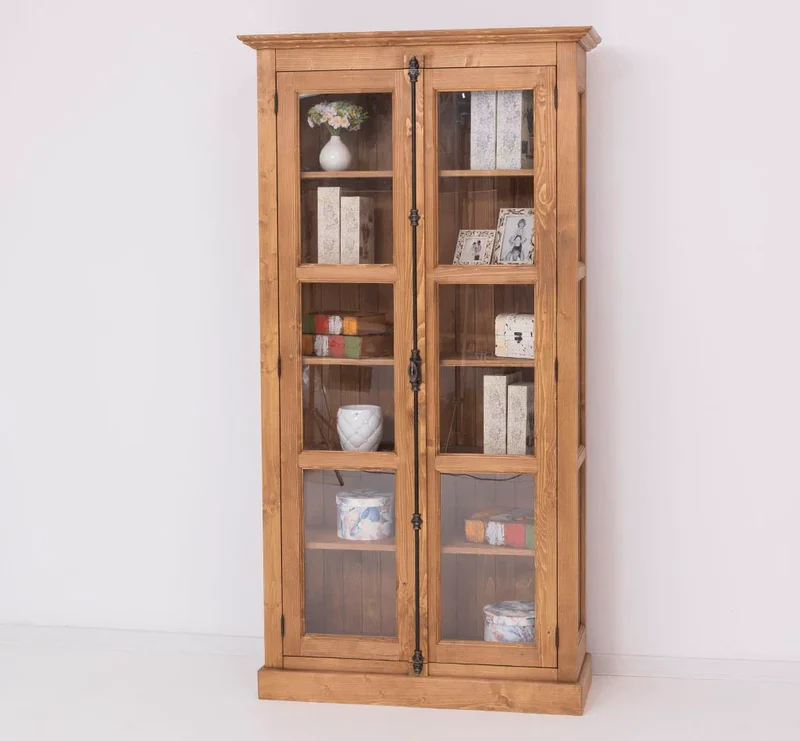 Massiver Schaukasten mit externem Verschlusssystem | Bücherregal | Vitrine