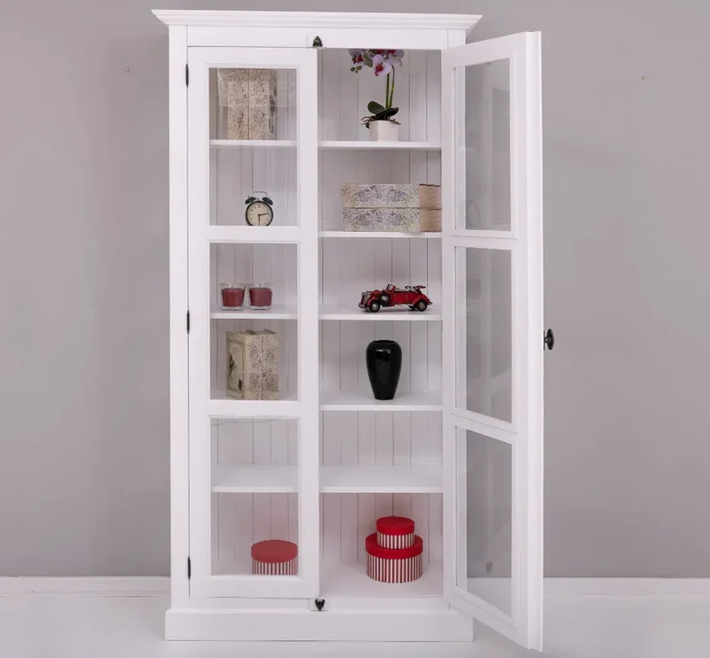 Massiver Schaukasten mit externem Verschlusssystem | Bücherregal | Vitrine