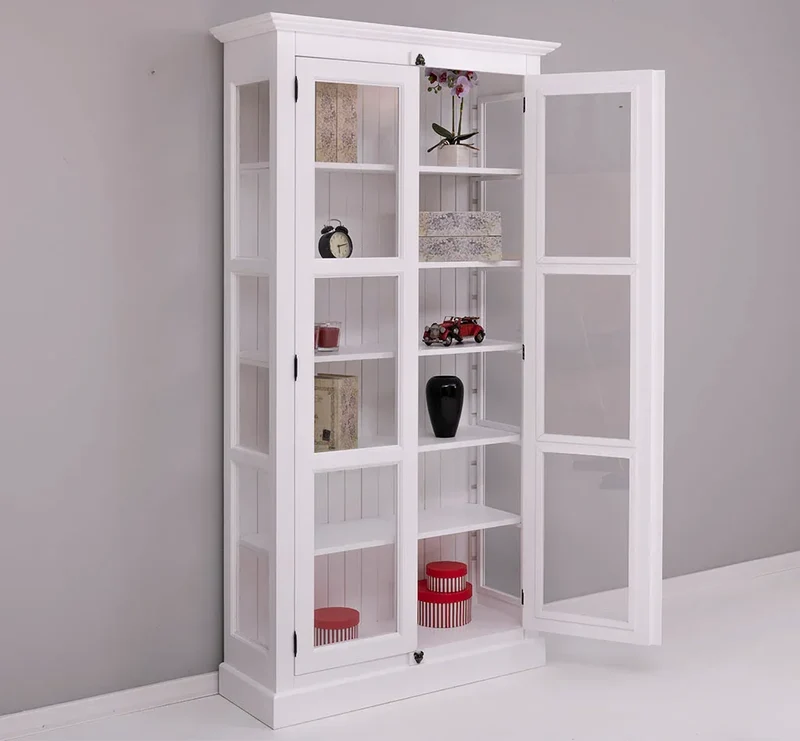 Massiver Schaukasten mit externem Verschlusssystem | Bücherregal | Vitrine