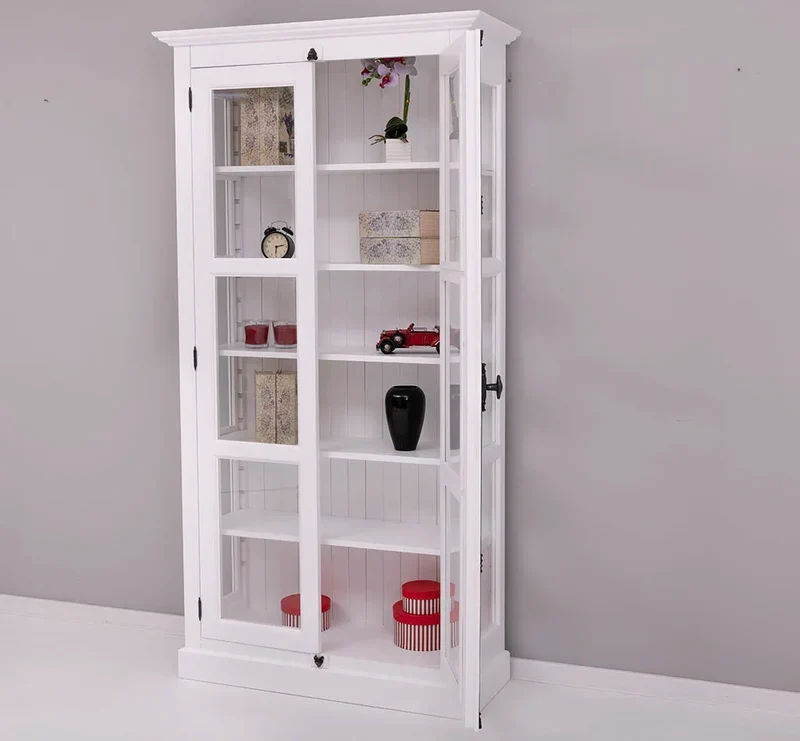 Massiver Schaukasten mit externem Verschlusssystem | Bücherregal | Vitrine