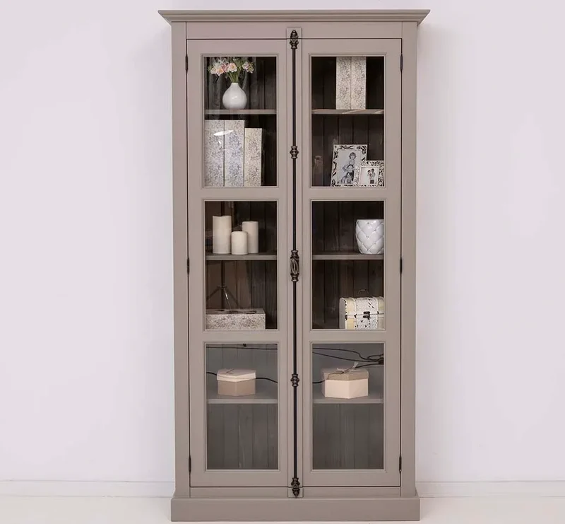 Massiver Schaukasten mit externem Verschlusssystem | Bücherregal | Vitrine