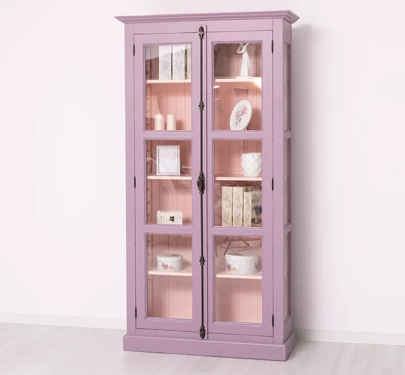 Massiver Schaukasten mit externem Verschlusssystem | Bücherregal | Vitrine