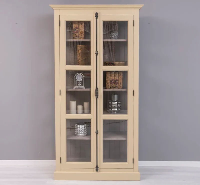 Massiver Schaukasten mit externem Verschlusssystem | Bücherregal | Vitrine