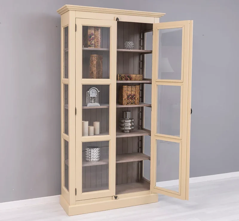 Massiver Schaukasten mit externem Verschlusssystem | Bücherregal | Vitrine