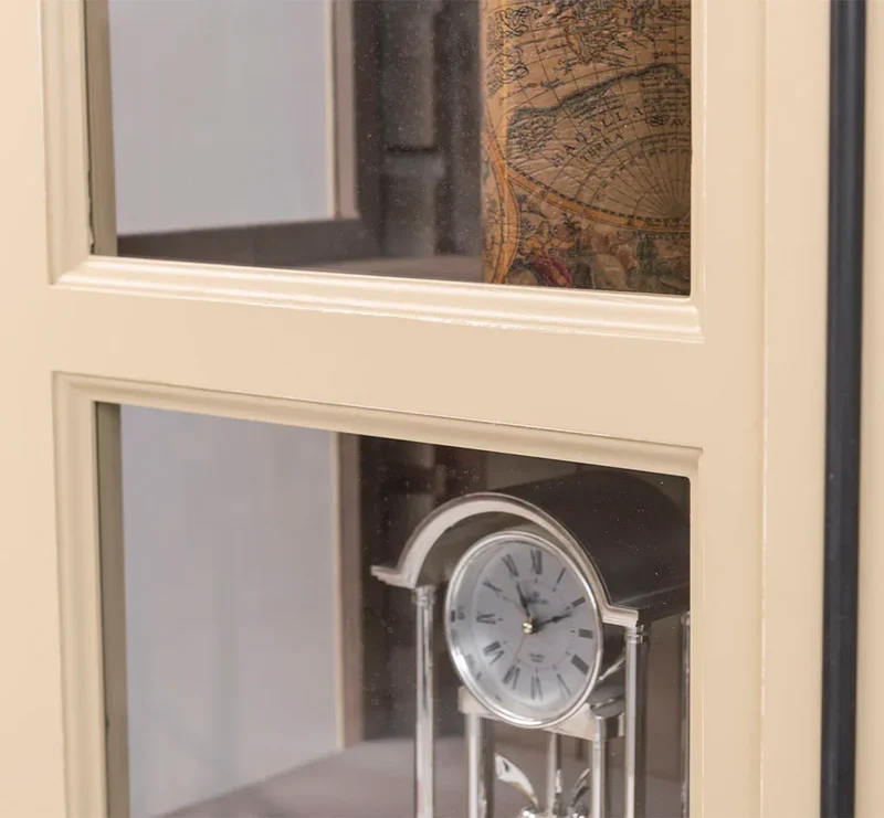 Massiver Schaukasten mit externem Verschlusssystem | Bücherregal | Vitrine