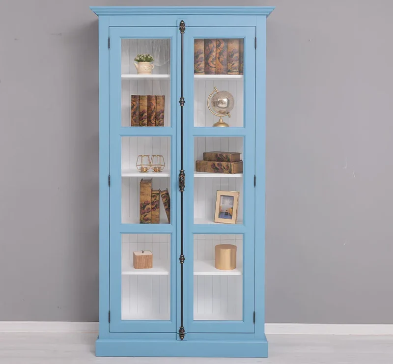 Massiver Schaukasten mit externem Verschlusssystem | Bücherregal | Vitrine
