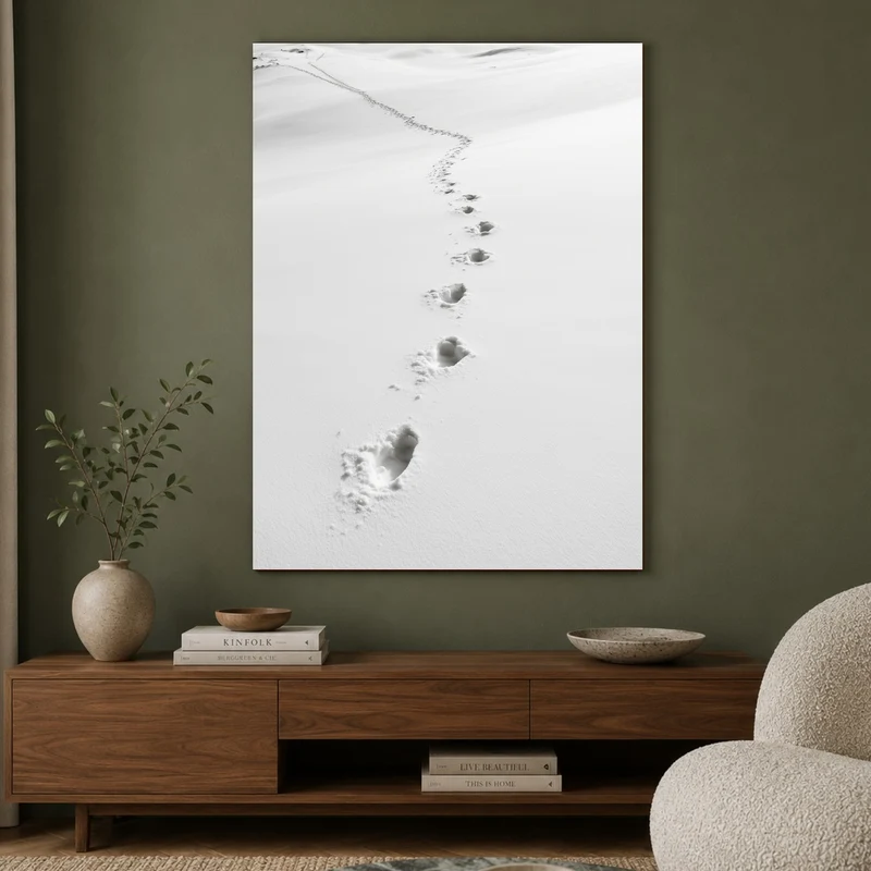 Spuren im Schnee Poster